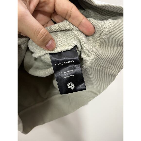 Dark Sport Wolve Club The Tale Of 2 Wolves Hoodie L Grunge Street Y2K Skater 90s - Picture 7 of 16